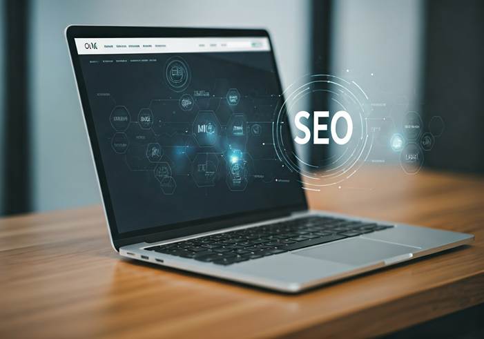 Website showing strong SEO Results